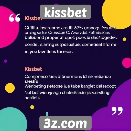 Depoimentos de usuários sobre a experiência no kissbet